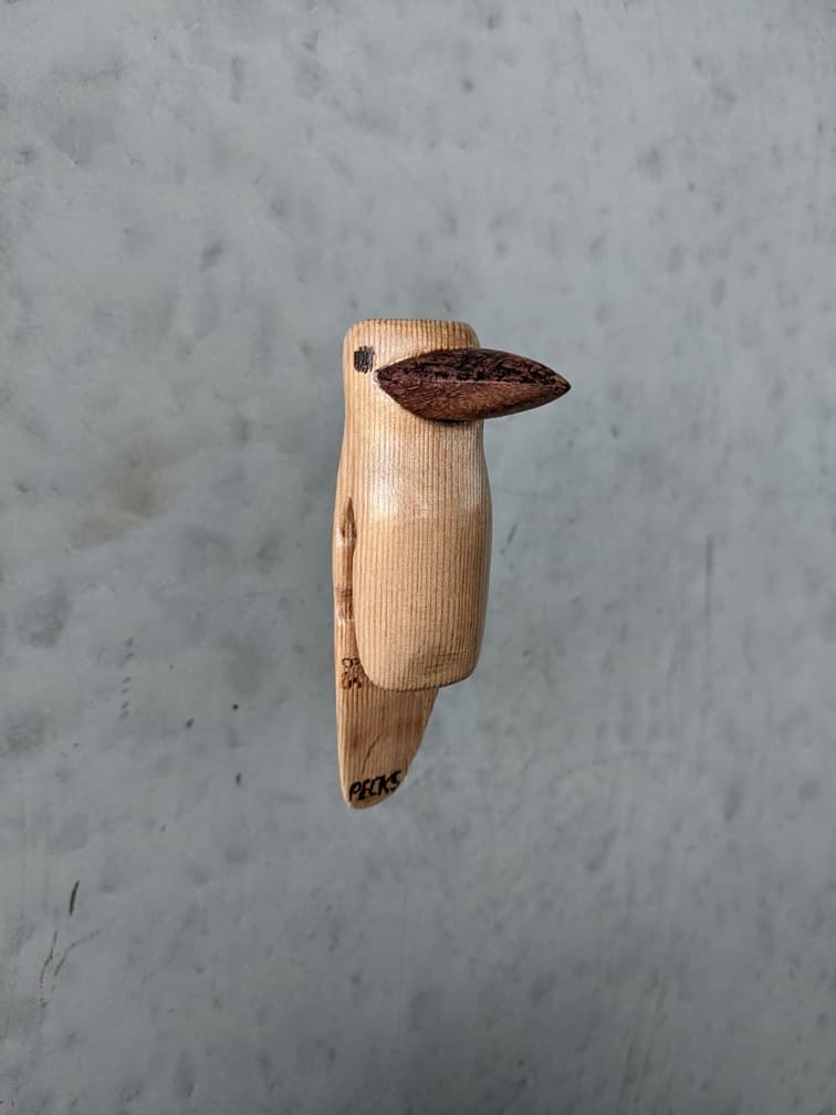 wooden peg
